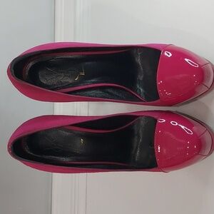 YSL Platform Pumps